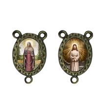 50 Entremeio Dupla Face Nossa Senhora Das Lágrimas e Jesus Manietado 50 Entremeio Dupla Face Nossa Senhora Das Lágrimas e Jesus Manietado