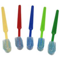 50 Escova dental infantil macia com protetor de cerdas alta durabilidade - Medfio