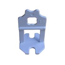 50 Espaçador De Piso Nivelador Porcelanato De 1,5mm Branco 50 Espaçador De Piso Nivelador Porcelanato De 1,5mm Branco