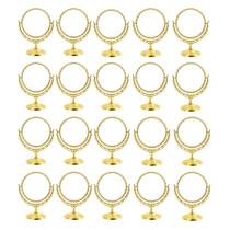50 Espelhos de Mesa Princesa P/ Maquiagem 360g Dourado 50 Espelhos de Mesa Princesa P/ Maquiagem 360g Dourado