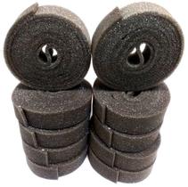 50 Espuma Sem Cola Para Chicote 5 Pacotes com 10 Rolos de 2M