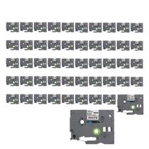 50 Fitas Compatíveis Tze231 com Brother Pt-h110 Pt-h105