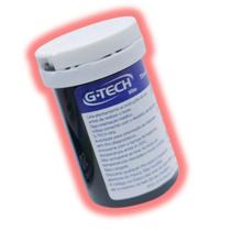50 Fitas Tiras Medir Glicemia G-Tech Vita Glicose Diabetes