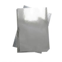 50 Folhas Decalque A4 Laser Jato de Tinta Branca Transparente Cor do Decalque:Laser Prateado 50 Folhas Decalque A4 Laser Jato de Tinta Branca Transparente Cor do Decalque:Laser Prateado