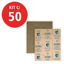 50 Folhas Lixa Madeira A237 C80 NORTON