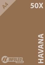 50 Folhas Papel Color Plus Havana (Marrom Claro) A4 180g 50 Folhas Papel Color Plus Havana (Marrom Claro) A4 180g
