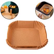 50 Formas Descartavel 20x20cm Air Fryer Forro Antiaderente