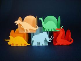 50 Forminha De Doce Dinossauros - Forma