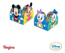 50 Forminha Doces Disney Baby Minnie Mickey Caixeta