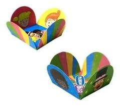 50 Forminha Doces Mundo Bita Licenciada - Caixeta