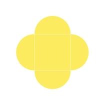 50 Forminha Pétala para Brigadeiro Docinho Nº4