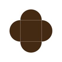 50 Forminha Pétala para Brigadeiro Docinho Nº4