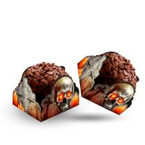 50 Forminhas festa decoração Halloween aniversário Terror