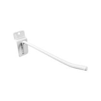 50 Gancho P Painel Canaletado 15cm Arame 5mm Branco 50 Gancho P Painel Canaletado 15cm Arame 5mm Branco