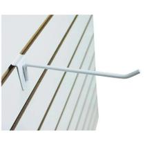 50 Ganchos P/ Painel Canaletado De 10cm Branco