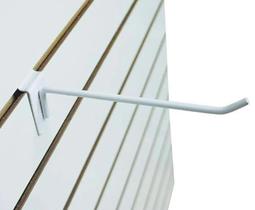 50 Ganchos para painel canaletado branco ou preto