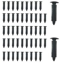 50 grampo rebite plastico forro interno 35mm pinheirinho