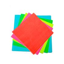 50 Guardanapos GRANDE Coloridos de papel maior qualidade