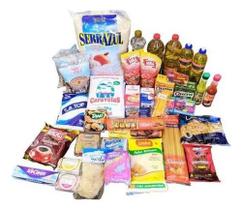 50 Itens Cesta Básica Grande Alimentos Completa Econômica