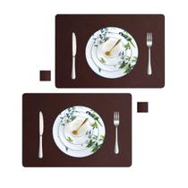 50 Jogo Americano Mesa Posta Impermeável material sintético