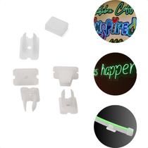 50 Kit Acessórios Fixação A50 P/ Fita Led Neon 12V Taschibra