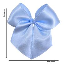 50 Laços/lacinhos de Cetim Nº 5 Artesanal Para Lembrancinhas -AZUL BEBE 50 Laços/lacinhos de Cetim Nº 5 Artesanal Para Lembrancinhas -AZUL BEBE