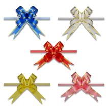 50 Laços Mágico Fácil Pronto Para Presente - Listra - 60Cm 50 Laços Mágico Fácil Pronto Para Presente - Listra - 60Cm