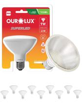 50 Lâmpadas Led Par30 9w E27 Ourolux Cor da Luz 6500K Branco Frio Bivolt 50 Lâmpadas Led Par30 9w E27 Ourolux Cor da Luz 6500K Branco Frio Bivolt