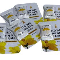 50 lembrancinhas balinhas card Setembro Amarelo Outubro Rosa Novembro Azul 50 lembrancinhas balinhas card Setembro Amarelo Outubro Rosa Novembro Azul