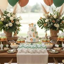 50 Lembrancinhas Mini Hidratante Safari Mimo Cliente Festa Infantil