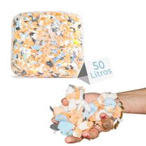 50 Litros Flocos De Espuma Para Enchimento Almofada Puff
