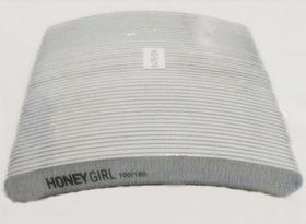 50 Lixas Banana Para Unha De Gel Acrílico Fibra Profissional