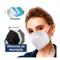 50 Máscaras Kn95 Proteção 5 Camada Respiratória Pff2 N95 registro Anvisa 81699320002