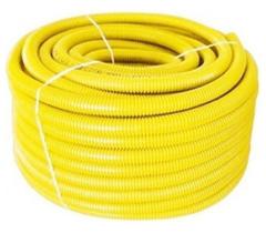 50 Metros Eletro Duto Conduíte Corrugado 3/4 Amarelo 50 Metros Eletro Duto Conduíte Corrugado 3/4 Amarelo