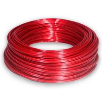 50 Metros Fio Cabo De Som Bicolor Preto e Vermelho 2x14 Awg 12v Duplo Automotivo Para Alto Falante 50 Metros Fio Cabo De Som Bicolor Preto e Vermelho 2x14 Awg 12v Duplo Automotivo Para Alto Falante