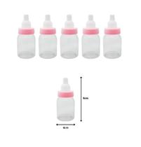 50 Mini Mamadeira Lisa Rosa Para Lembrancinha 50 Mini Mamadeira Lisa Rosa Para Lembrancinha