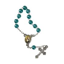 50 Mini Terço com Foto de Santa Rita 50 Mini Terço com Foto de Santa Rita