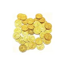 50 Moedas de Plástico Pirata Lembrancinhas Douradas para Festas, Decorações Temáticas 50 Moedas de Plástico Pirata Lembrancinhas Douradas para Festas, Decorações Temáticas