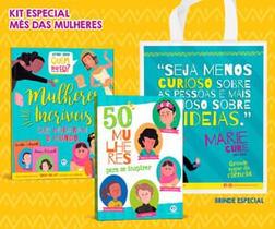 50 mulheres para se inspirar com ecobag, livro e jogo - Ciranda Cultural