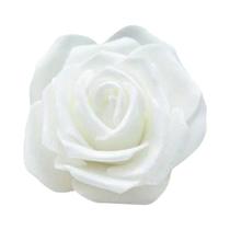 50 Pacotes De Rosas Artificiais Pe Espuma Simulação Flores Biônicas 6-7cm Para Decorações De Noivado