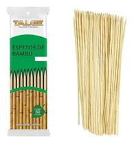 50 Palitos De Bambu Espeto Para Churrasco 25Cm - Talge