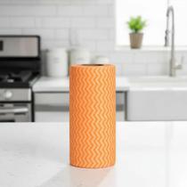 50 Panos Multiuso Limpeza Diária 25x30cm Antibacteriano Rolo 50 Panos Limpeza Pia Moveis Tipo Perfex Duhome