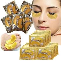 50 Par de Colágeno Máscara para os Olhos Gold Powder Eye Patch Anti Rugas