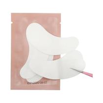 50 Pares De Patches De Hidrogel Descartáveis Para Olhos, Almofadas De Gel Para Cílios, Papel Para