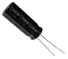 50 pçs capacitor eletrolitico 47x160v - 47uf x 160v 105 graus 50 pçs capacitor eletrolitico 47x160v - 47uf x 160v 105 graus