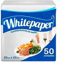 50 Pct C/ 50un Guardanapo Papel 20x22cm Branco Folha Simples 50 Pct C/ 50un Guardanapo Papel 20x22cm Branco Folha Simples