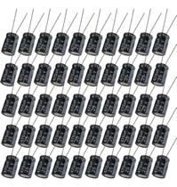 50 Peças Capacitor Eletrolítico 470uf 25v 470 X 25 105ºc