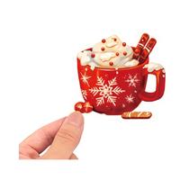 50 peças de adesivos de vinil de Natal - perfeitos para laptops, garrafas de água, capacetes, etc.