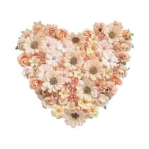 50 Peças De Cabeças De Flores Artificiais Mini Margarida E Peônia De Seda Para Decoração De Casa, 50 Peças De Cabeças De Flores Artificiais Mini Margarida E Peônia De Seda Para Decoração De Casa,