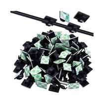 50 Peças De Clipes Adesivos Para Cabos, Organizadores De Fios Para Carro, Escritório E Casa